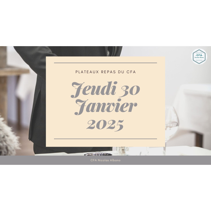 Jeudi 30 Janvier 2025